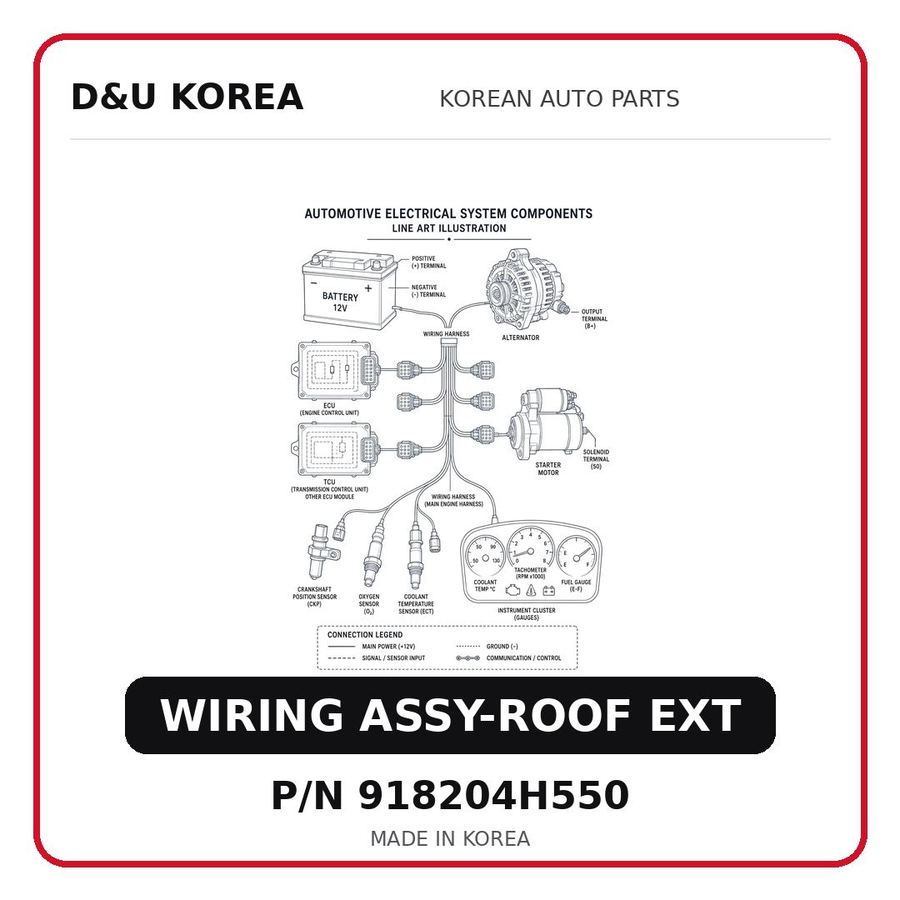 WIRING ASSY-ROOF EXT