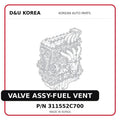 VALVE ASSY-FUEL VENT