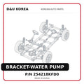 BRACKET-WATER PUMP