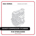 GASKET-COMPRESSOR CYLINDER