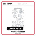 CORD ASSY