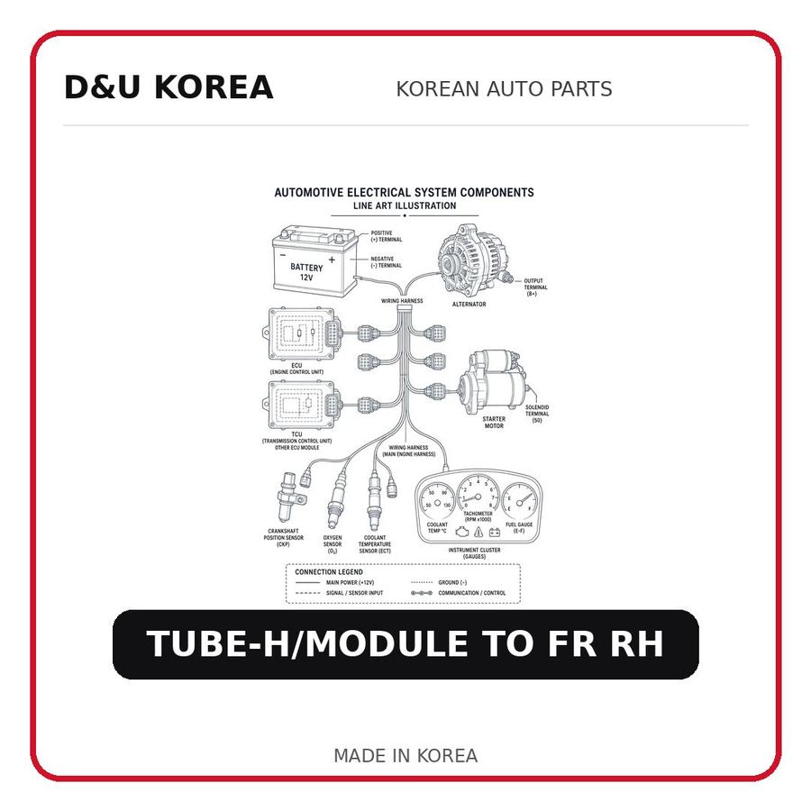 TUBE-H/MODULE TO FR RH