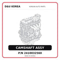 CAMSHAFT ASSY