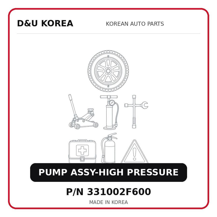 PUMP ASSY-HIGH PRESSURE