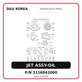 JET ASSY-OIL