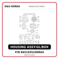 HOUSING ASSY-GL/BOX