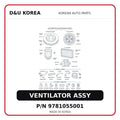 VENTILATOR ASSY