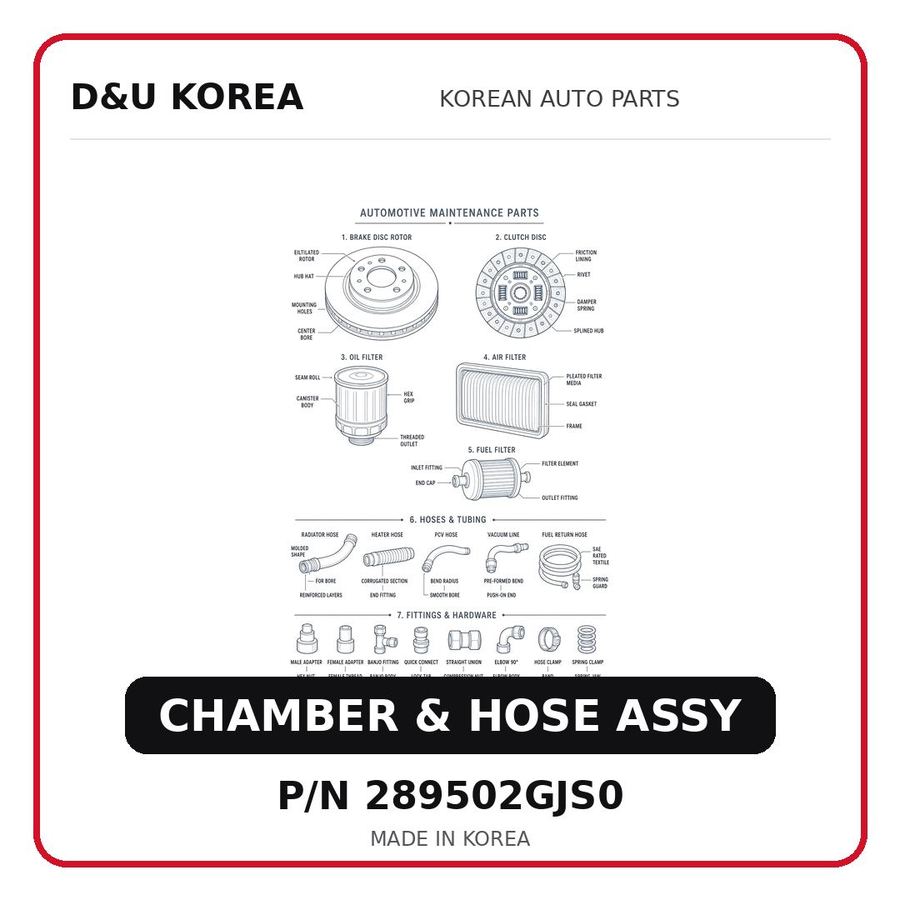 CHAMBER & HOSE ASSY