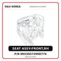 SEAT ASSY-FRONT,RH