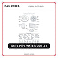 JOINT-PIPE WATER OUTLET