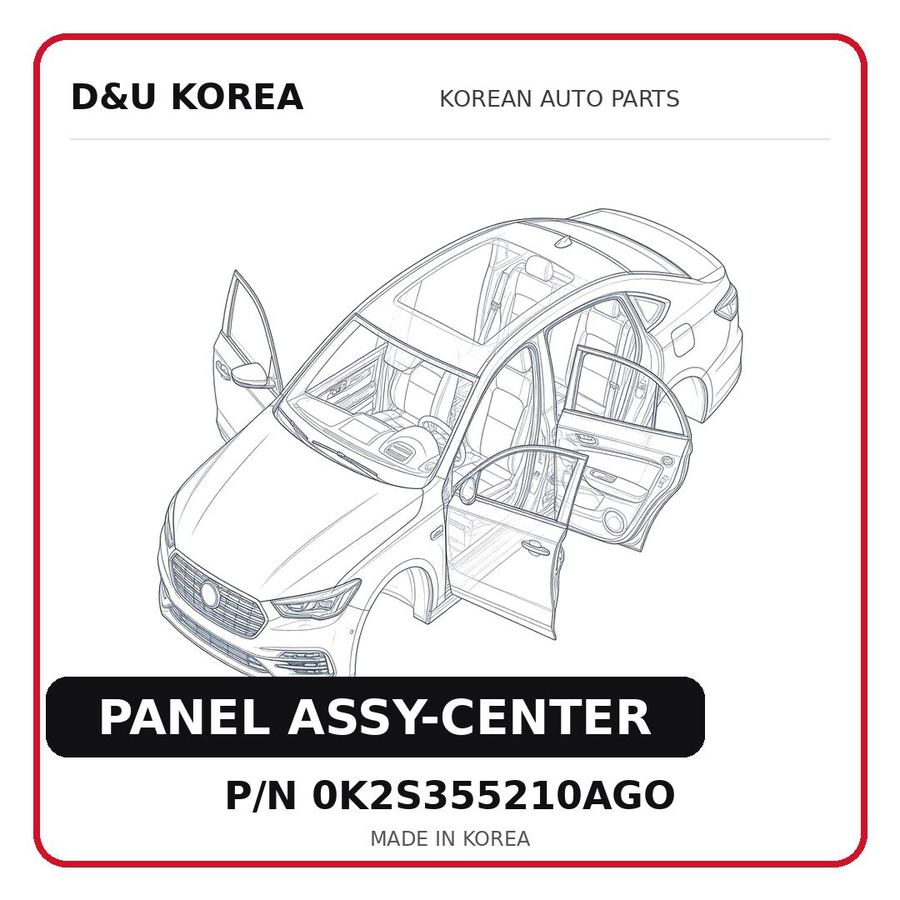 PANEL ASSY-CENTER