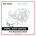 PANEL ASSY-CENTER