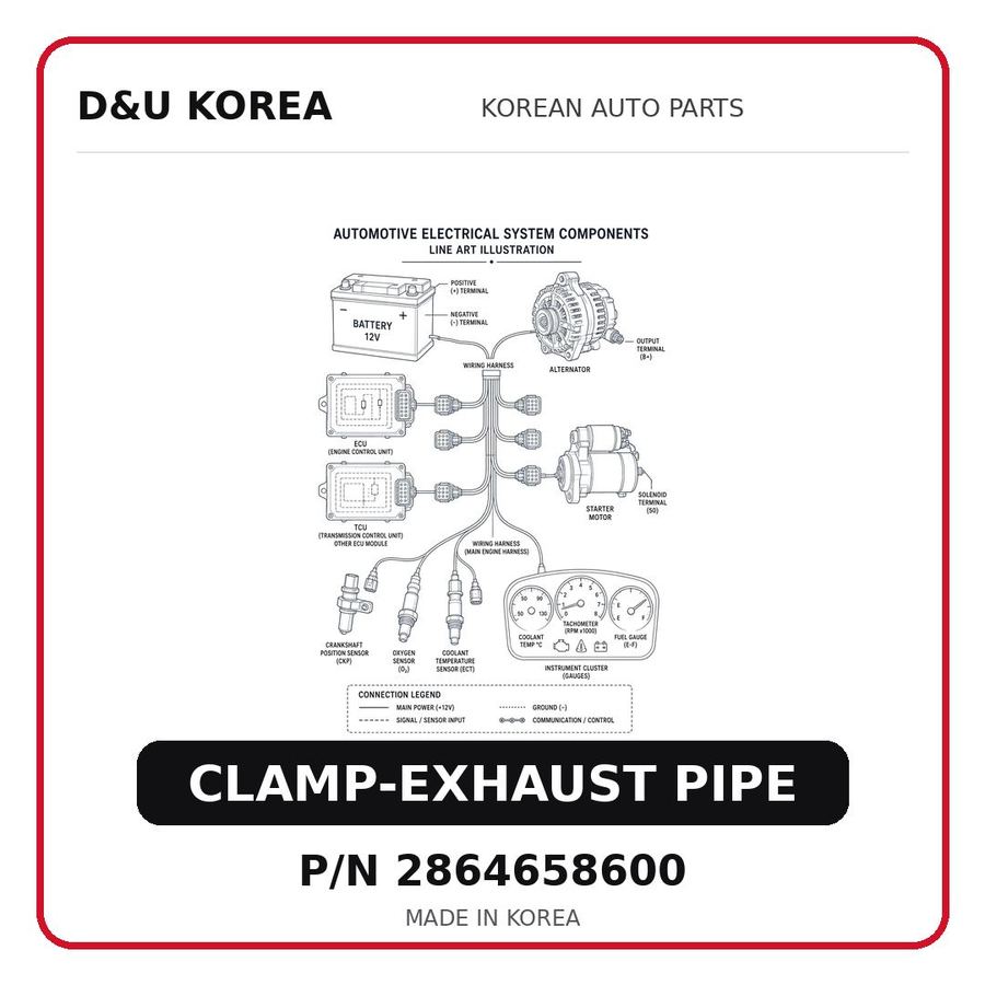 CLAMP-EXHAUST PIPE