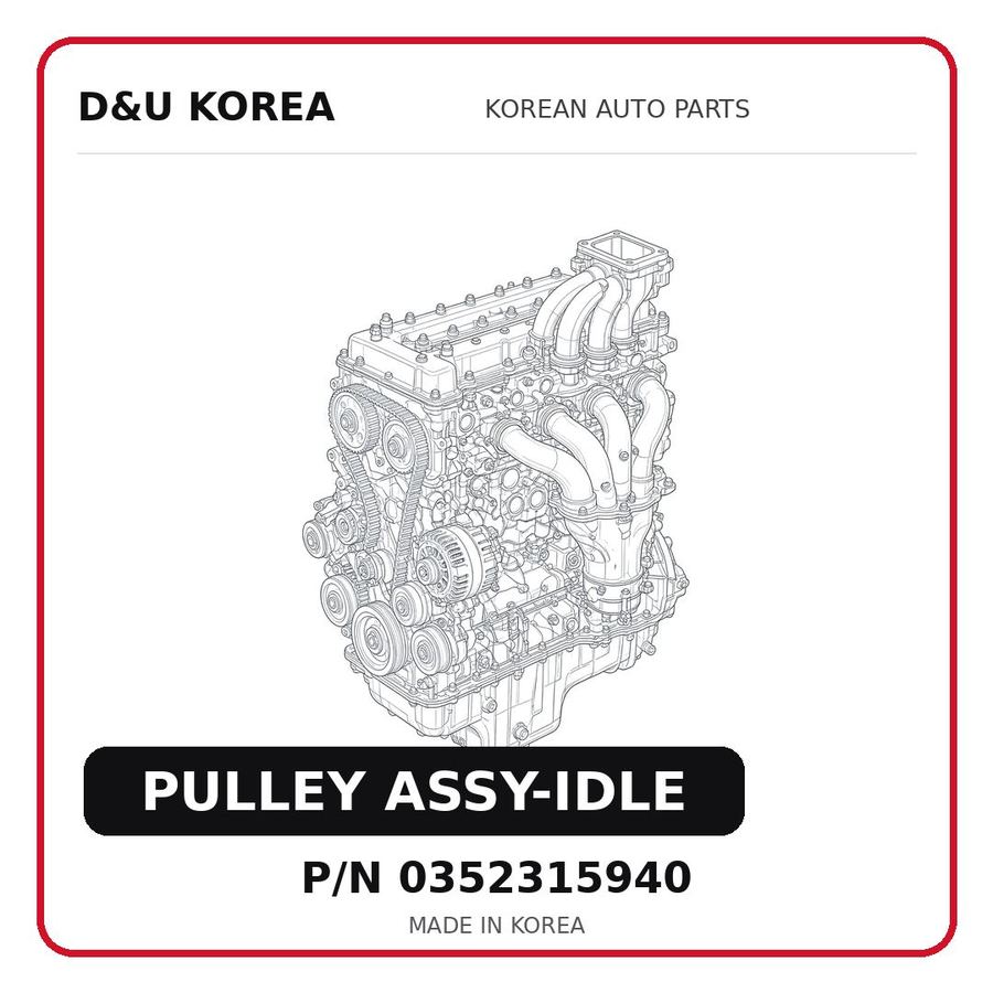 PULLEY ASSY-IDLE