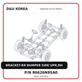 BRACKET-RR BUMPER SIDE UPR,RH