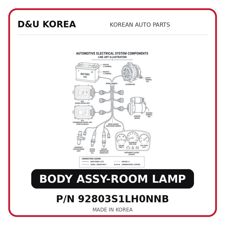 BODY ASSY-ROOM LAMP