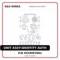 UNIT ASSY-IDENTITY AUTH