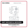 UNIT ASSY-BCM & RECEIVER