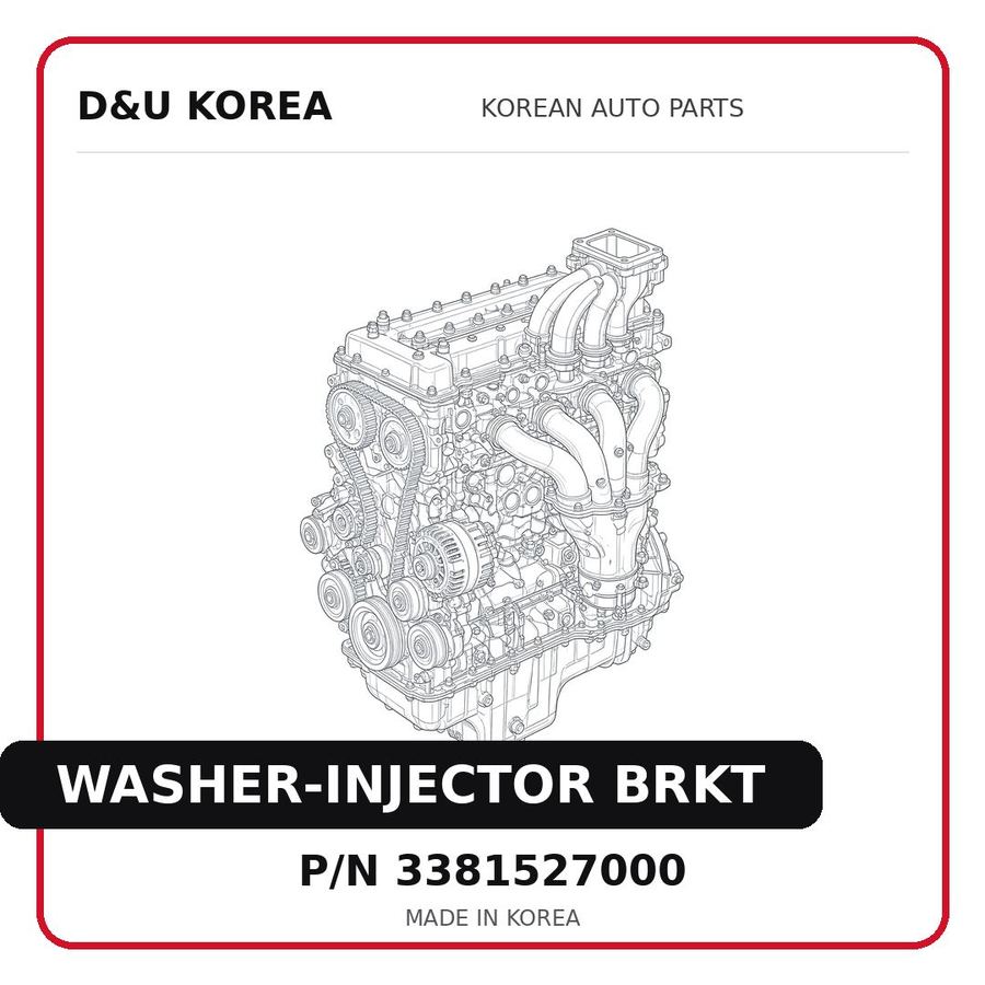 WASHER-INJECTOR BRKT