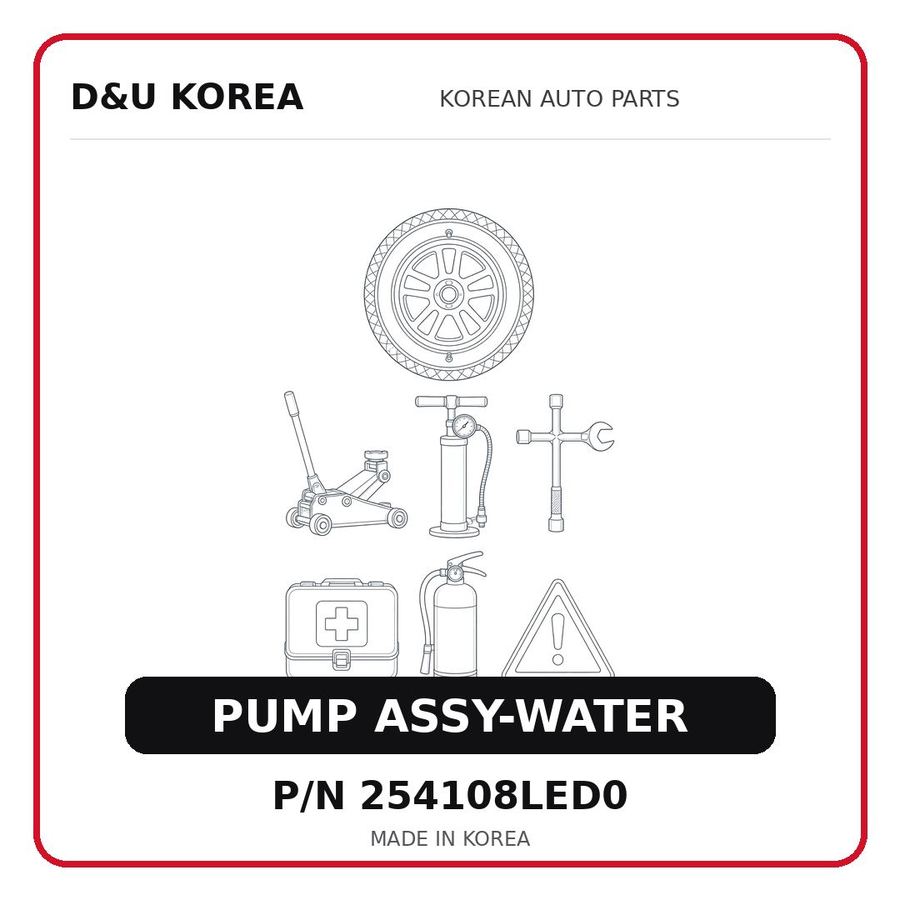 PUMP ASSY-WATER