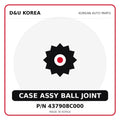 Genuine Mobis CASE ASSY BALL JOINT 437908C000 - Korean auto parts from D&U Korea