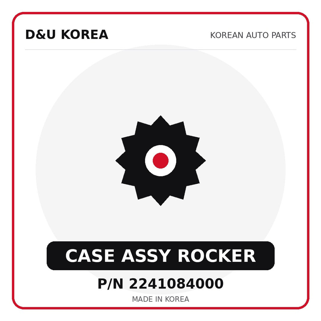 Genuine Mobis CASE ASSY ROCKER 2241084000 for Korean vehicles | D&U Korea