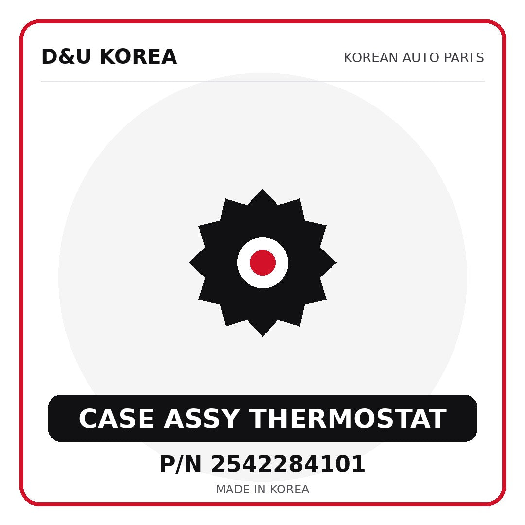 Genuine Mobis CASE ASSY THERMOSTAT 2542284101 for Korean vehicles | D&U Korea