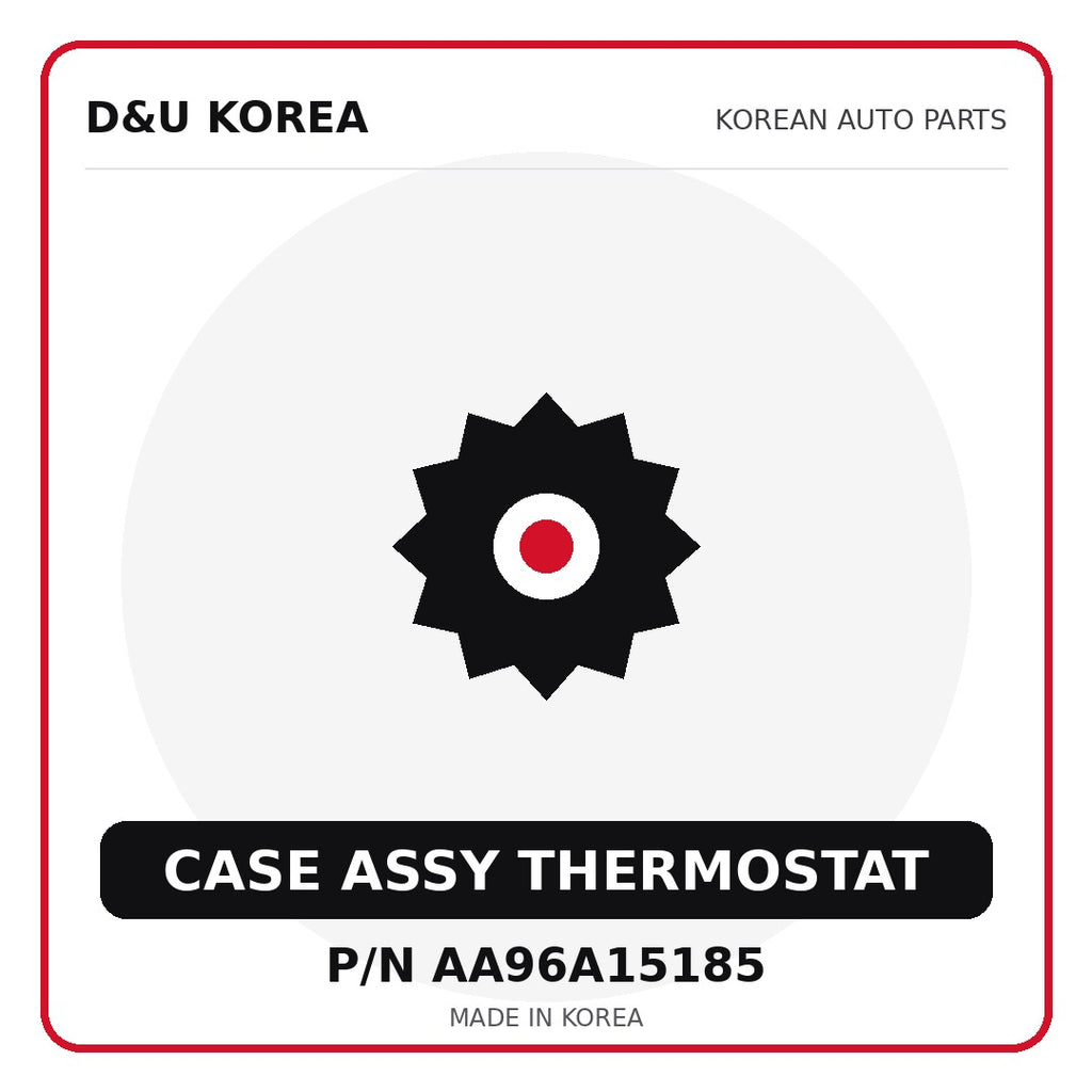 Genuine Mobis CASE ASSY THERMOSTAT AA96A15185 - Korean auto parts from D&U Korea