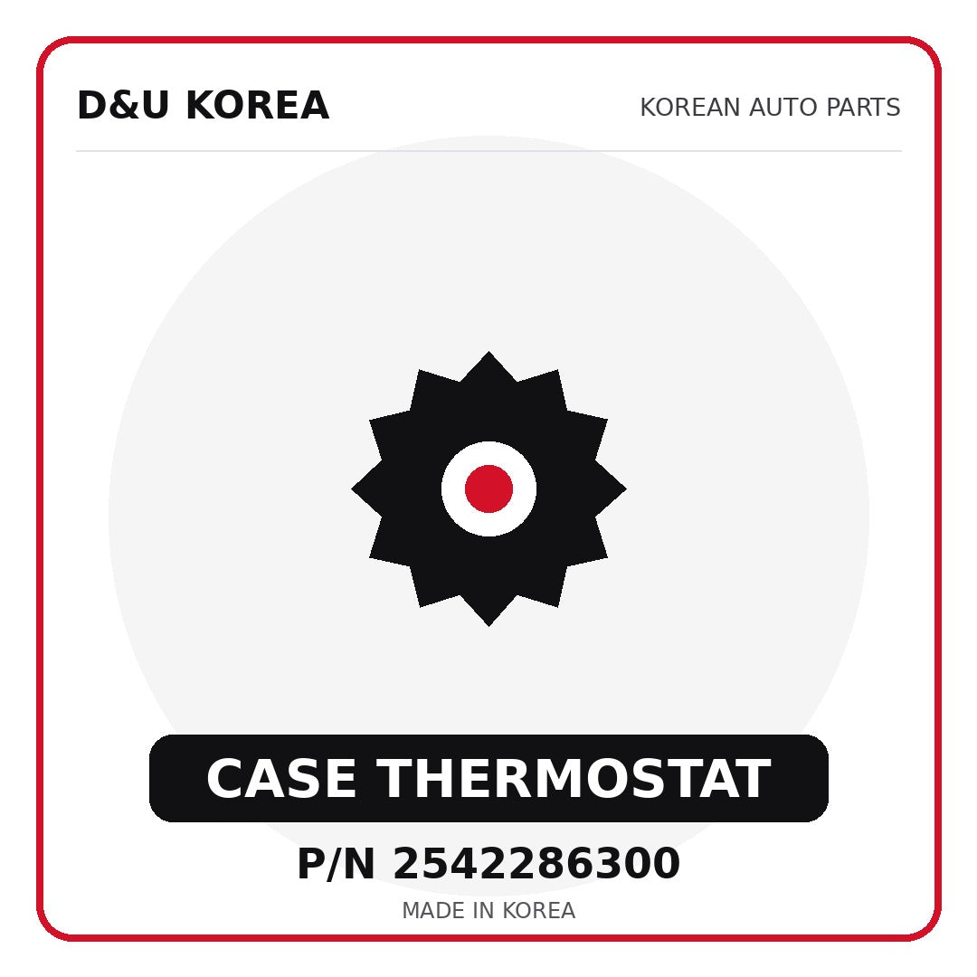 Genuine Mobis CASE THERMOSTAT 2542286300 for Korean vehicles | D&U Korea