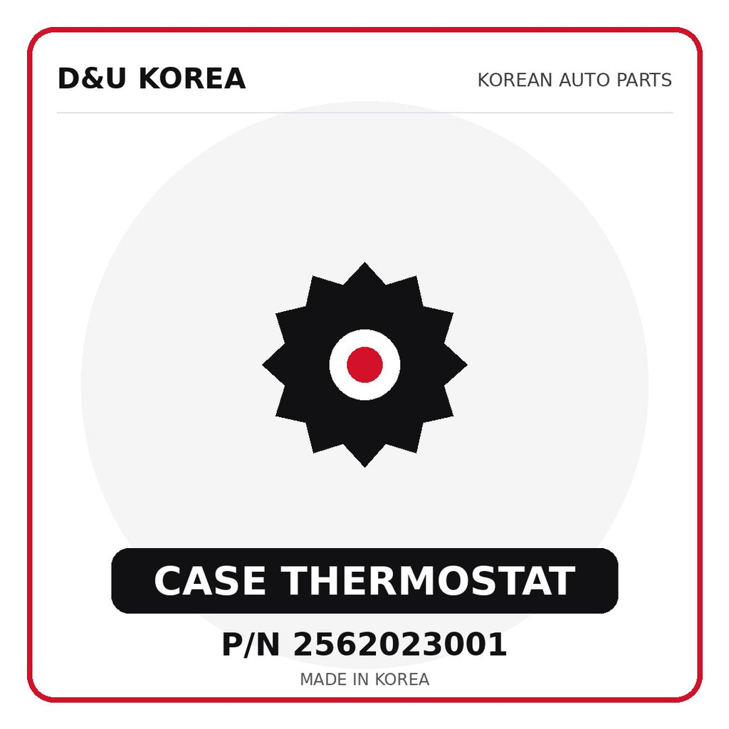 Genuine Mobis CASE THERMOSTAT 2562023001 for Korean vehicles | D&U Korea