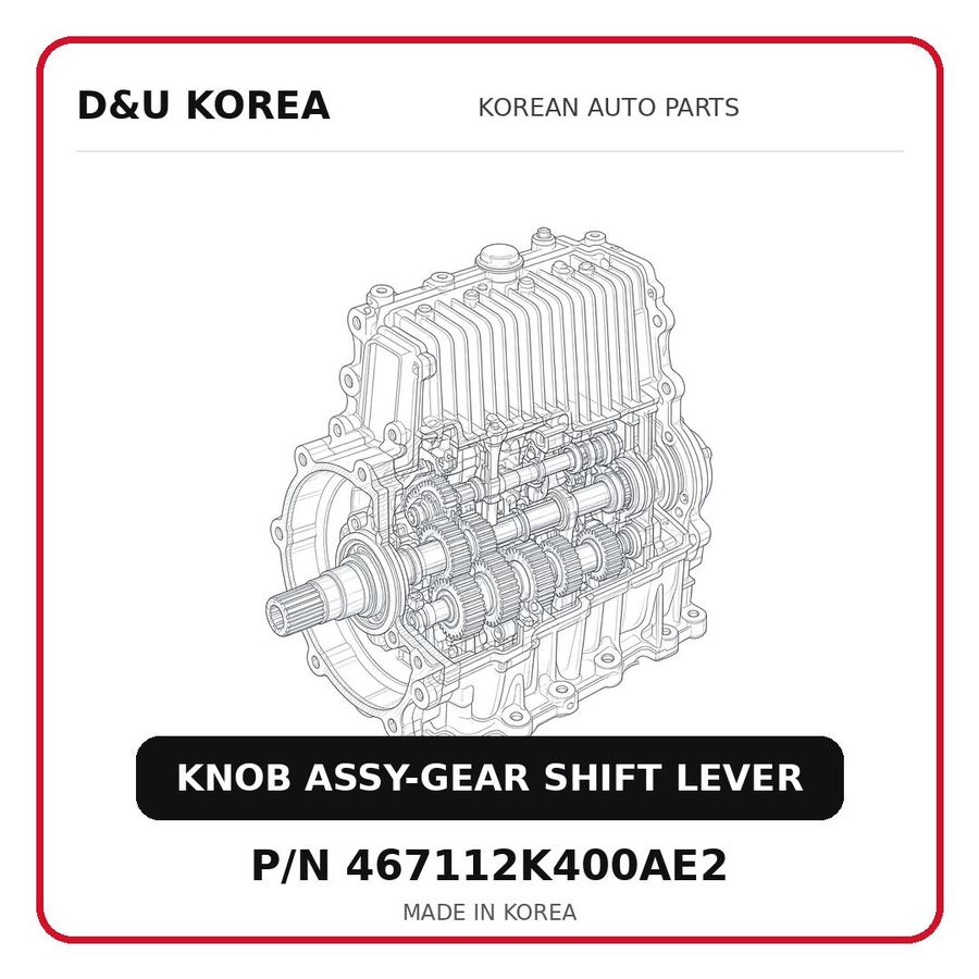 KNOB ASSY-GEAR SHIFT LEVER