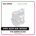 PIPE ASSY-AIR INTAKE