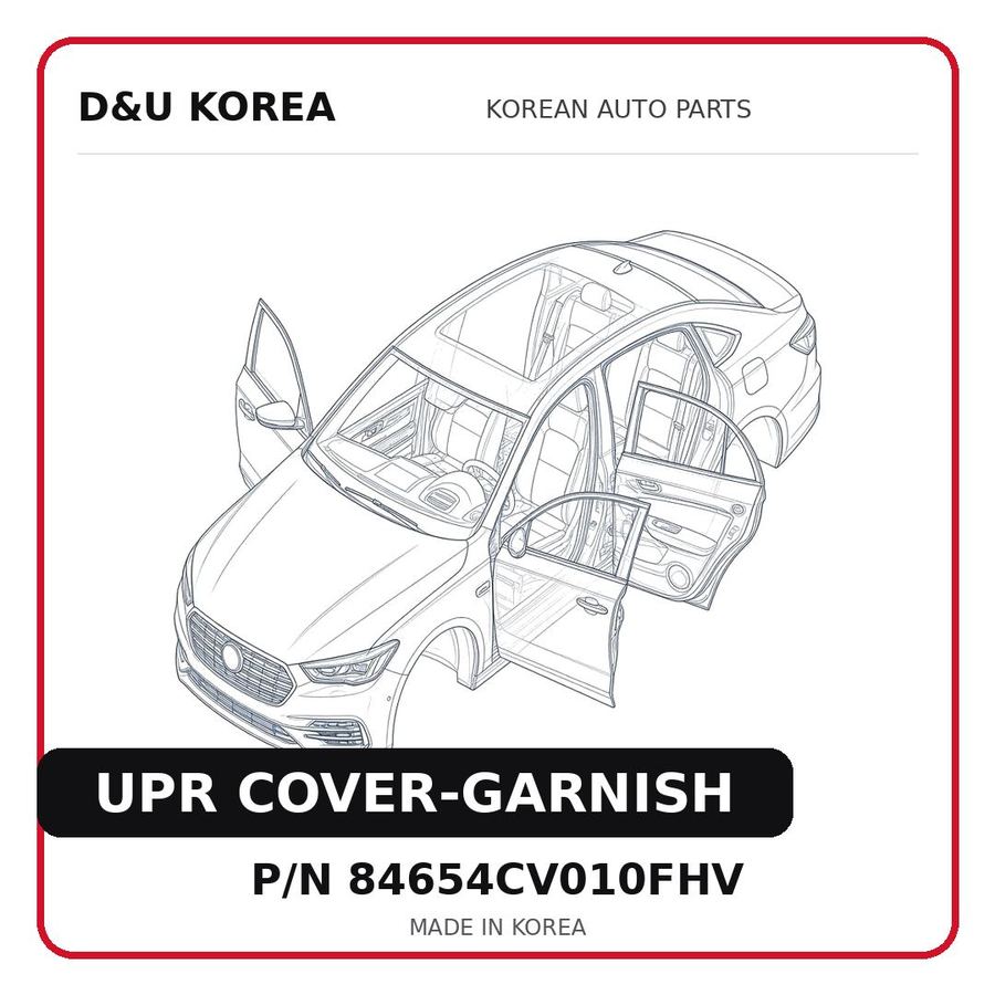 UPR COVER-GARNISH