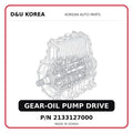 GEAR-OIL PUMP DRIVE