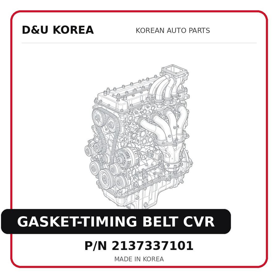 GASKET-TIMING BELT CVR