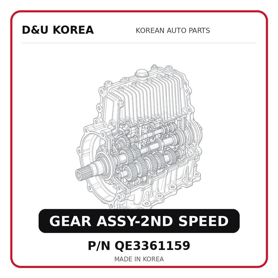GEAR ASSY-2ND SPEED