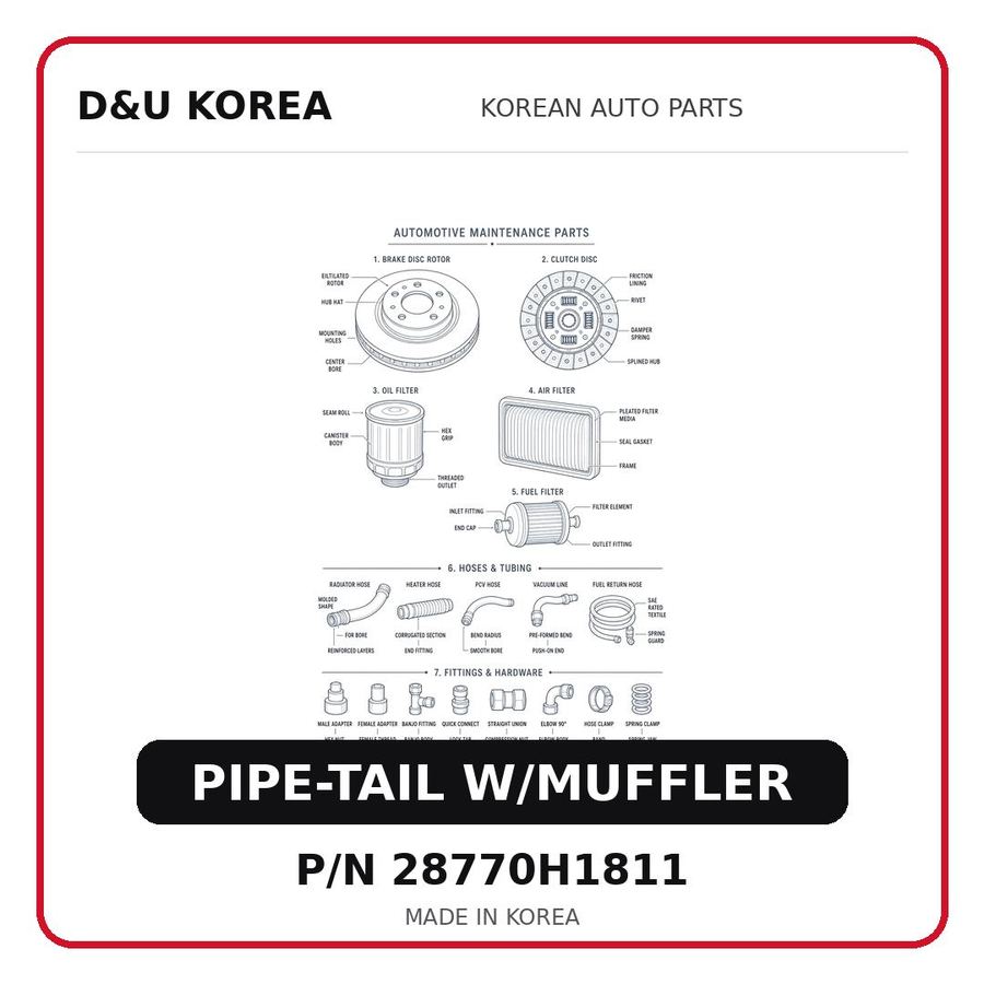 PIPE-TAIL W/MUFFLER