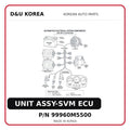 UNIT ASSY-SVM ECU