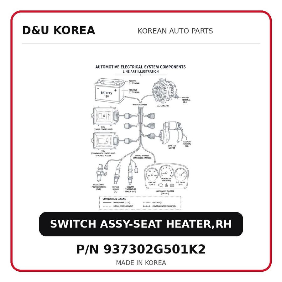SWITCH ASSY-SEAT HEATER,RH