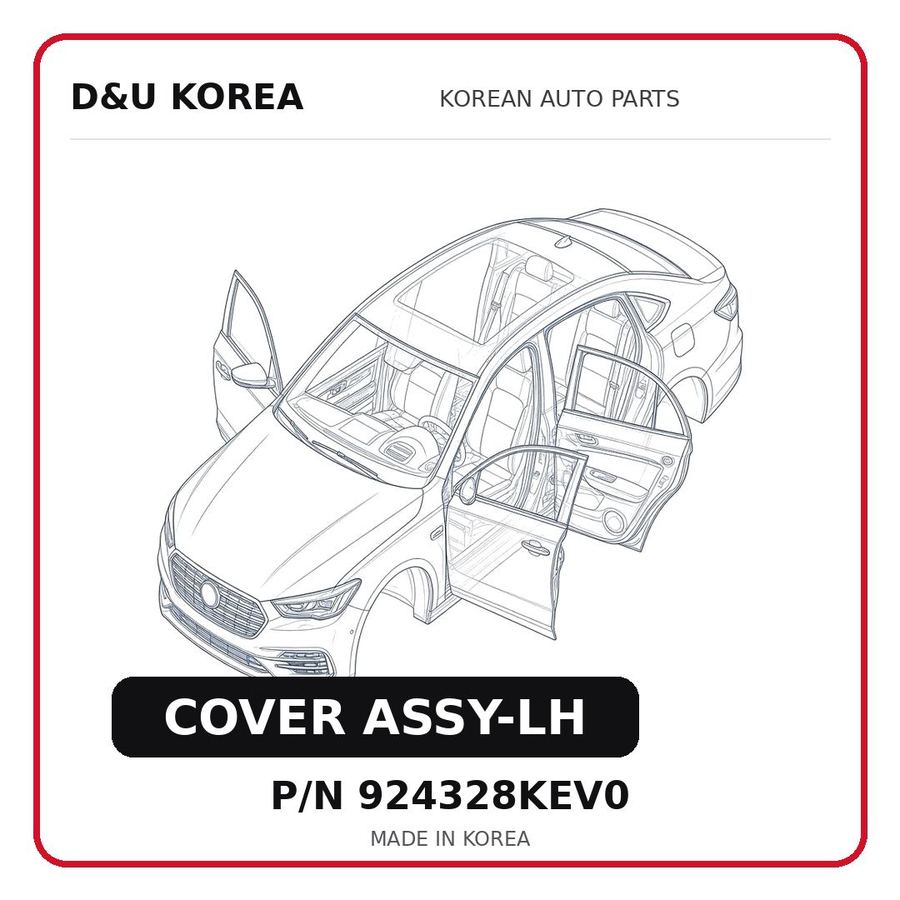 COVER ASSY-LH