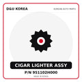 Genuine Mobis CIGAR LIGHTER ASSY 951102H000 for Korean vehicles | D&U Korea