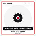 Genuine Mobis CLUSTER ASSY INSTRUMENT 94023G2000 for Korean vehicles | D&U Korea