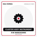 Genuine Mobis CLUSTER ASSY INSTRUMENT 94063G5000 for Korean vehicles | D&U Korea