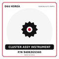 Genuine Mobis CLUSTER ASSY INSTRUMENT 94063G5340 for Korean vehicles | D&U Korea
