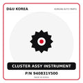 Genuine Mobis CLUSTER ASSY INSTRUMENT 940831Y500 for Korean vehicles | D&U Korea