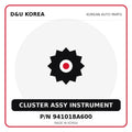 Genuine Mobis CLUSTER ASSY INSTRUMENT 941018A600 for Korean vehicles | D&U Korea