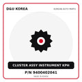 Genuine Mobis CLUSTER ASSY INSTRUMENT KPH 9400402041 for Korean vehicles | D&U Korea