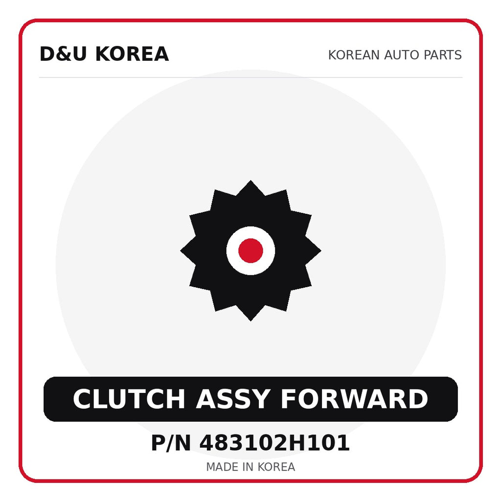 Genuine Mobis CLUTCH ASSY FORWARD 483102H101 for Korean vehicles | D&U Korea