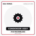 Genuine Mobis CONDENSER ASSY 992308LEA0 for Korean vehicles | D&U Korea