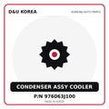 Genuine Mobis CONDENSER ASSY COOLER 976063J100 for Korean vehicles | D&U Korea
